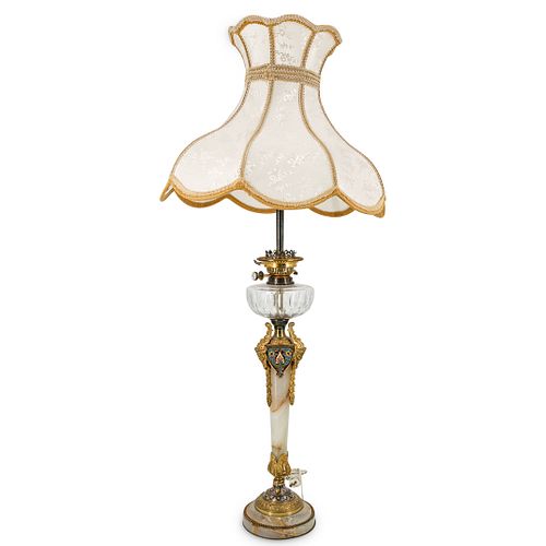 FRENCH CHAMPLEVE & ONYX