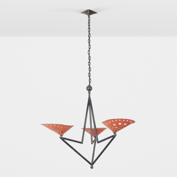 French. Chandelier. c. 1950,