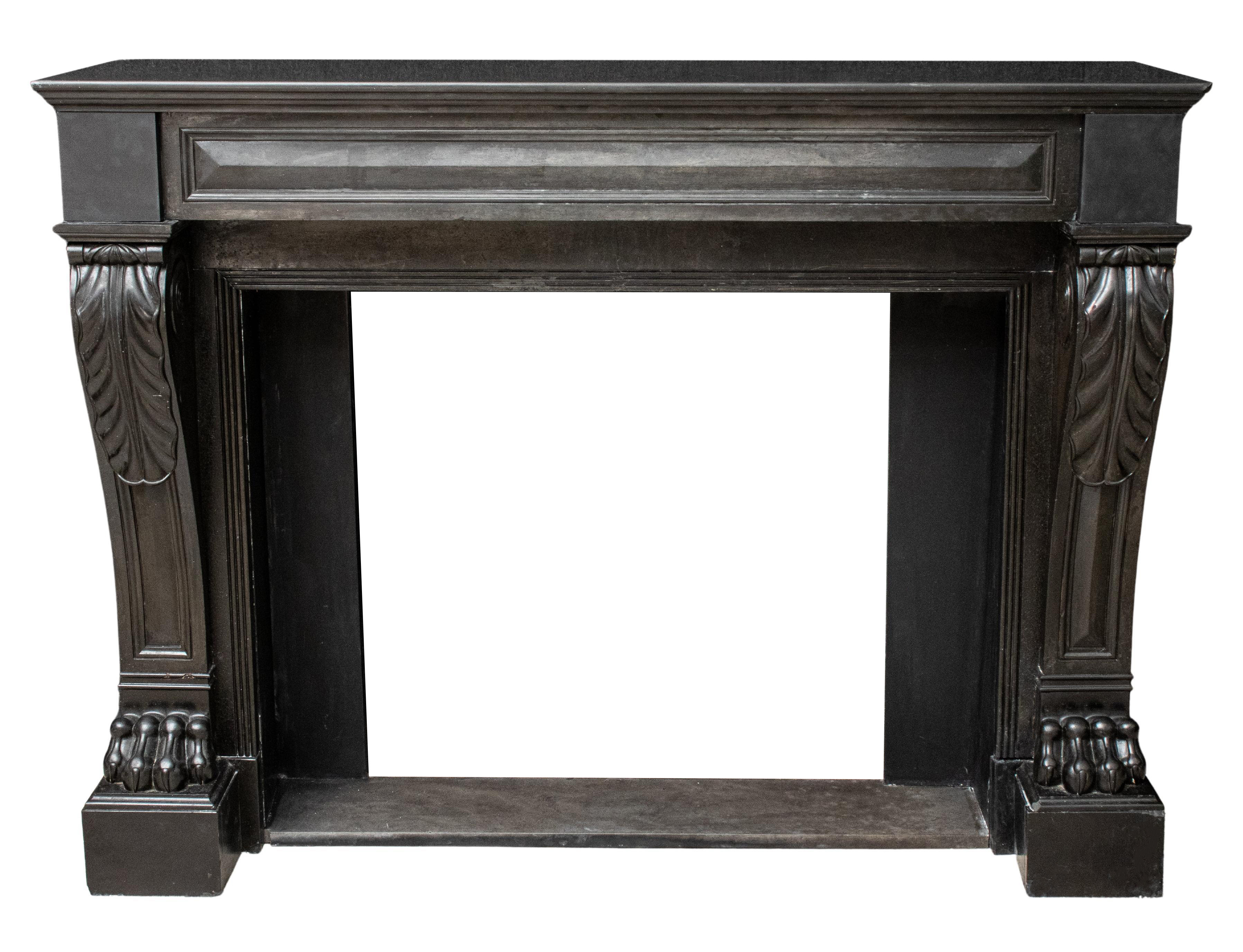 FRENCH CHARLES X BLACK MARBLE