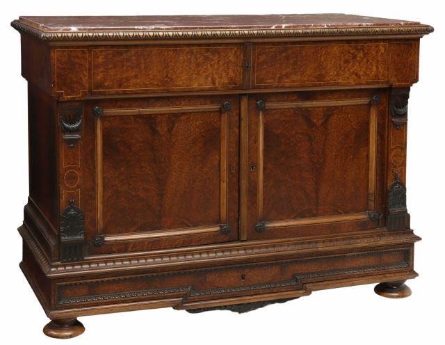 FRENCH CHARLES X MARBLE-TOP