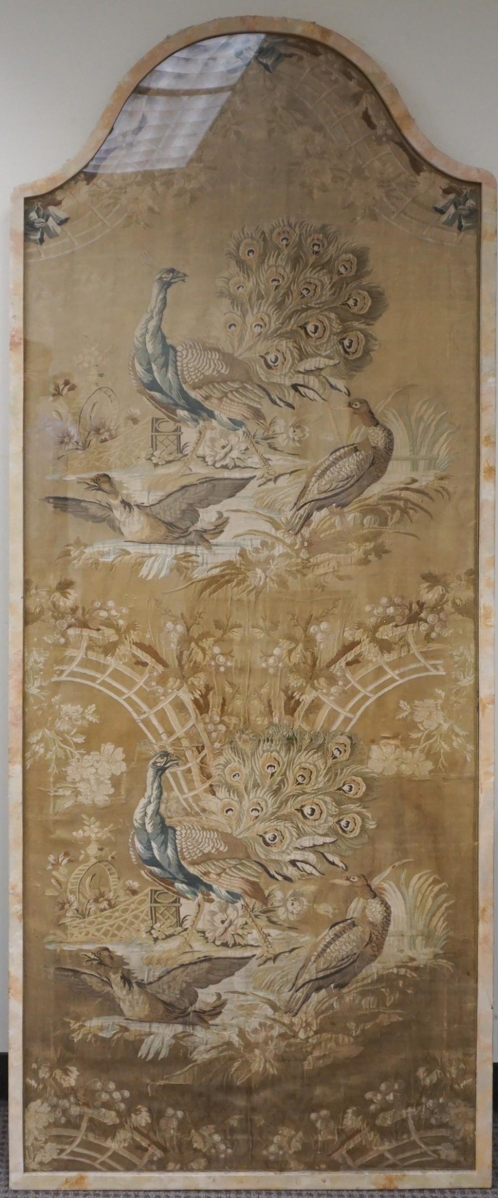 FRENCH CHENILLE AND EMBROIDERED