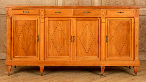 FRENCH CHERRY NEOCLASSICAL INLAID