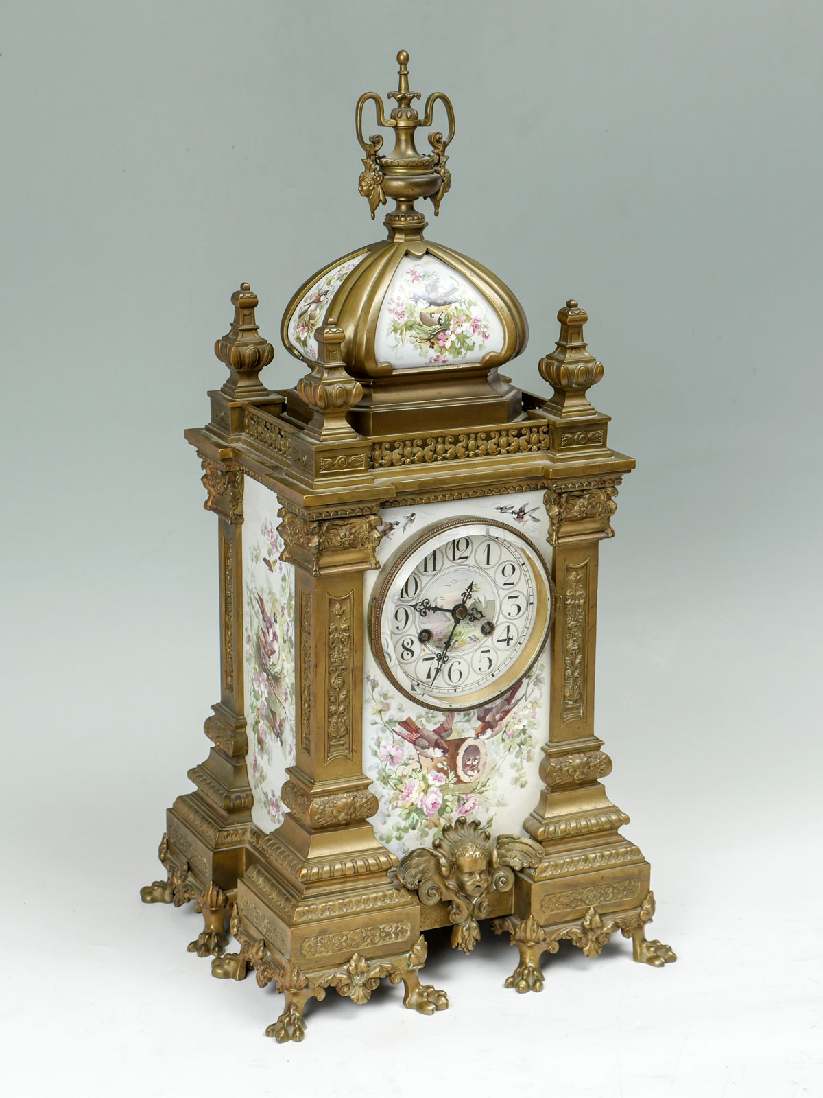 FRENCH CHEVALIER CLOCK WITH