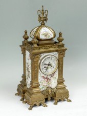 FRENCH CHEVALIER CLOCK WITH PO