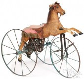 FRENCH CHILD'S HORSE TRICYCLE