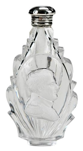 FRENCH CLEAR GLASS 'NAPOLEON'