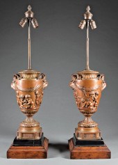 FRENCH CLODION-STYLE PATINATED