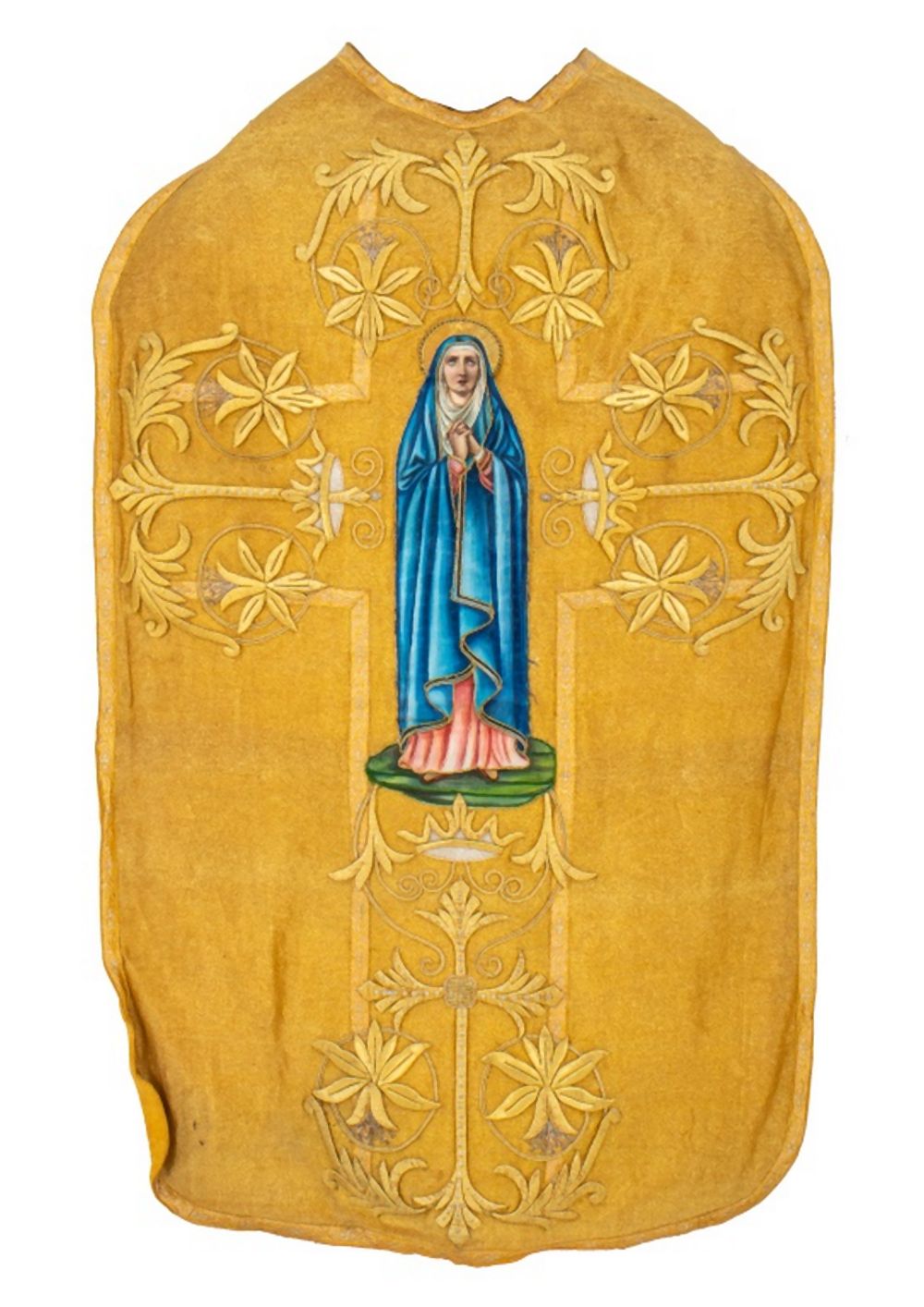 FRENCH CLOTH OF GOLD CHASUBLE,