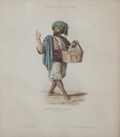 FRENCH COLOR ENGRAVING OF 'MAR