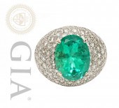 FRENCH COLUMBIAN GIA CERT EMER