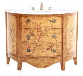 French commode style vanity si