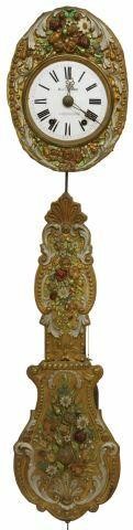 FRENCH COMTOISE CLOCK WITH