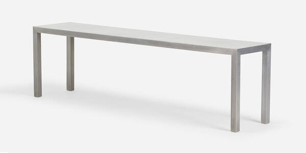 French. console table. c. 1970s,
