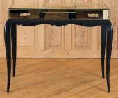 FRENCH CONSOLE TABLE MIRRORED