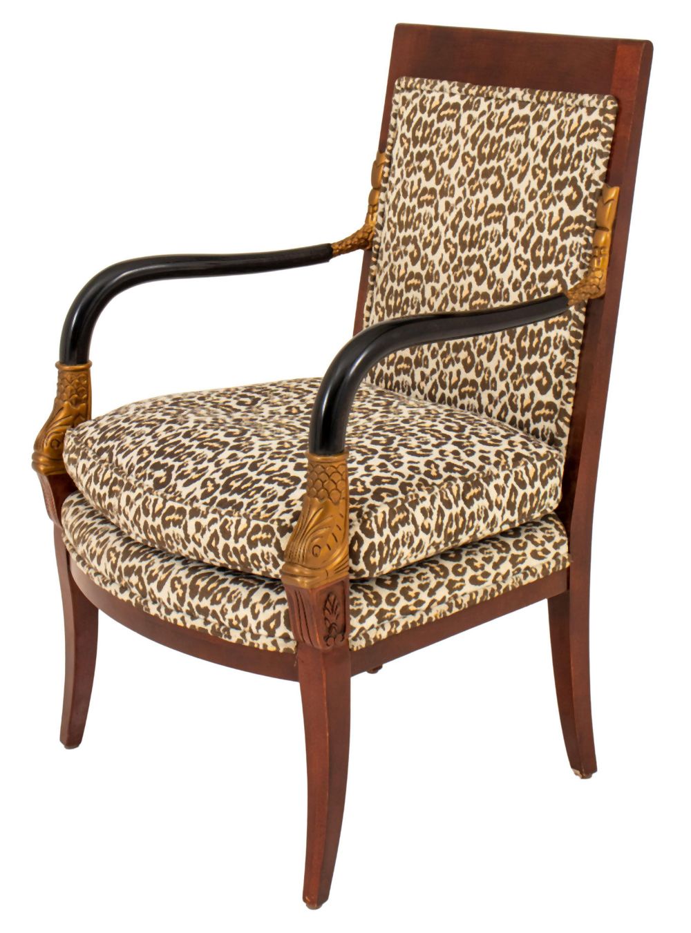 FRENCH CONSULAT STYLE ARM CHAIR
