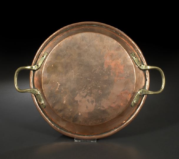 French Copper and Brass-Handled