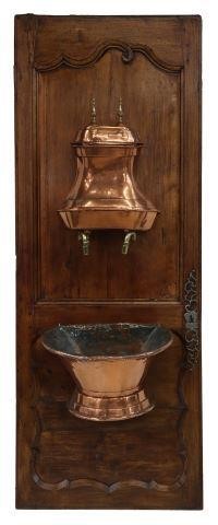 FRENCH COPPER & BRASS LAVABO