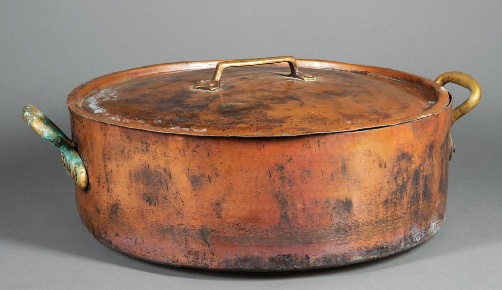 FRENCH COPPER CONFIT PANAntique