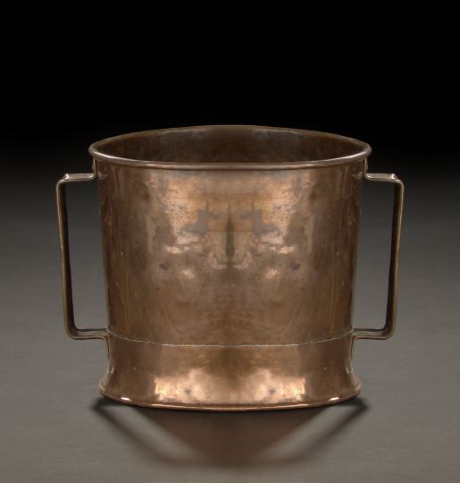 French Copper Cylindrical