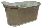 FRENCH COPPER FREE STANDING BA