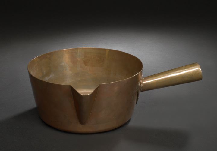 French Copper Saucepan,  first