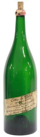 FRENCH COTES DU RHONE GLASS 3-LITRE