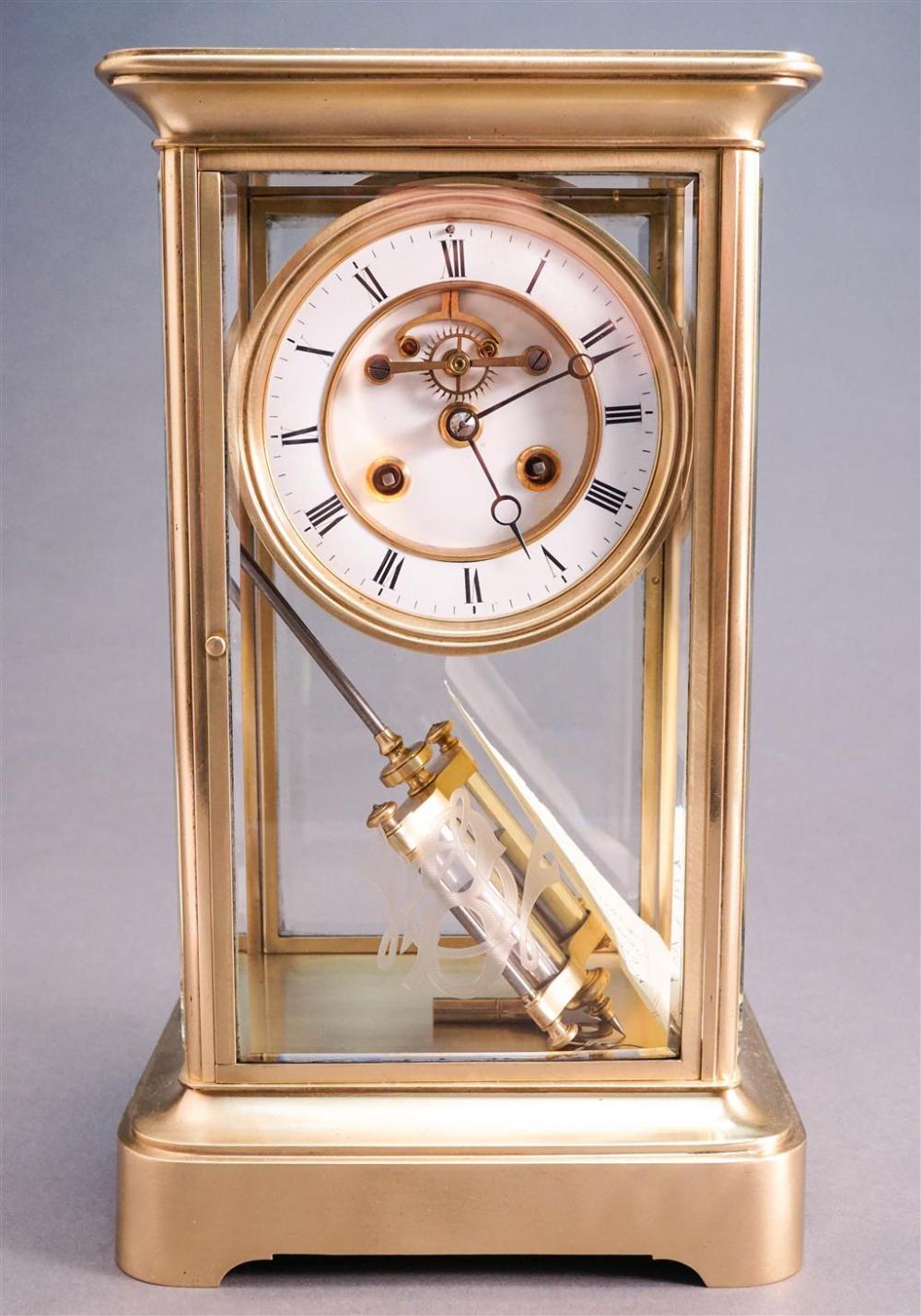 FRENCH CRYSTAL AND BRASS