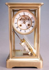 FRENCH CRYSTAL AND BRASS REGUL