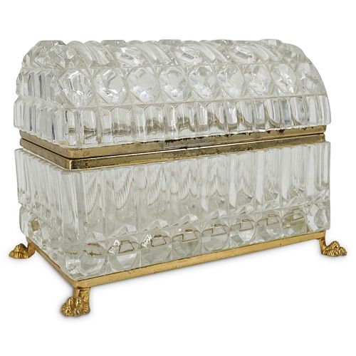 FRENCH CRYSTAL BOXDESCRIPTION: