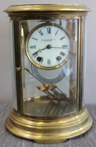 French Crystal Regulator Clock in