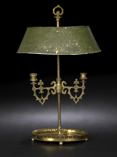 French Cut-Brass and Green