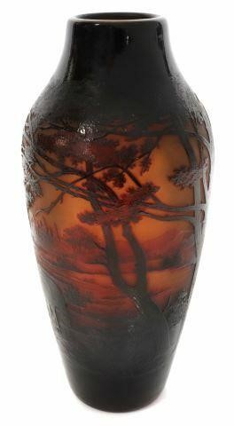 FRENCH D'ARGENTAL CAMEO GLASS