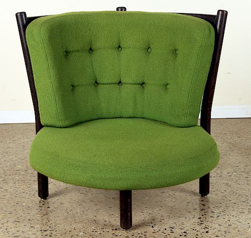 FRENCH DARK OAK CHAIR BY