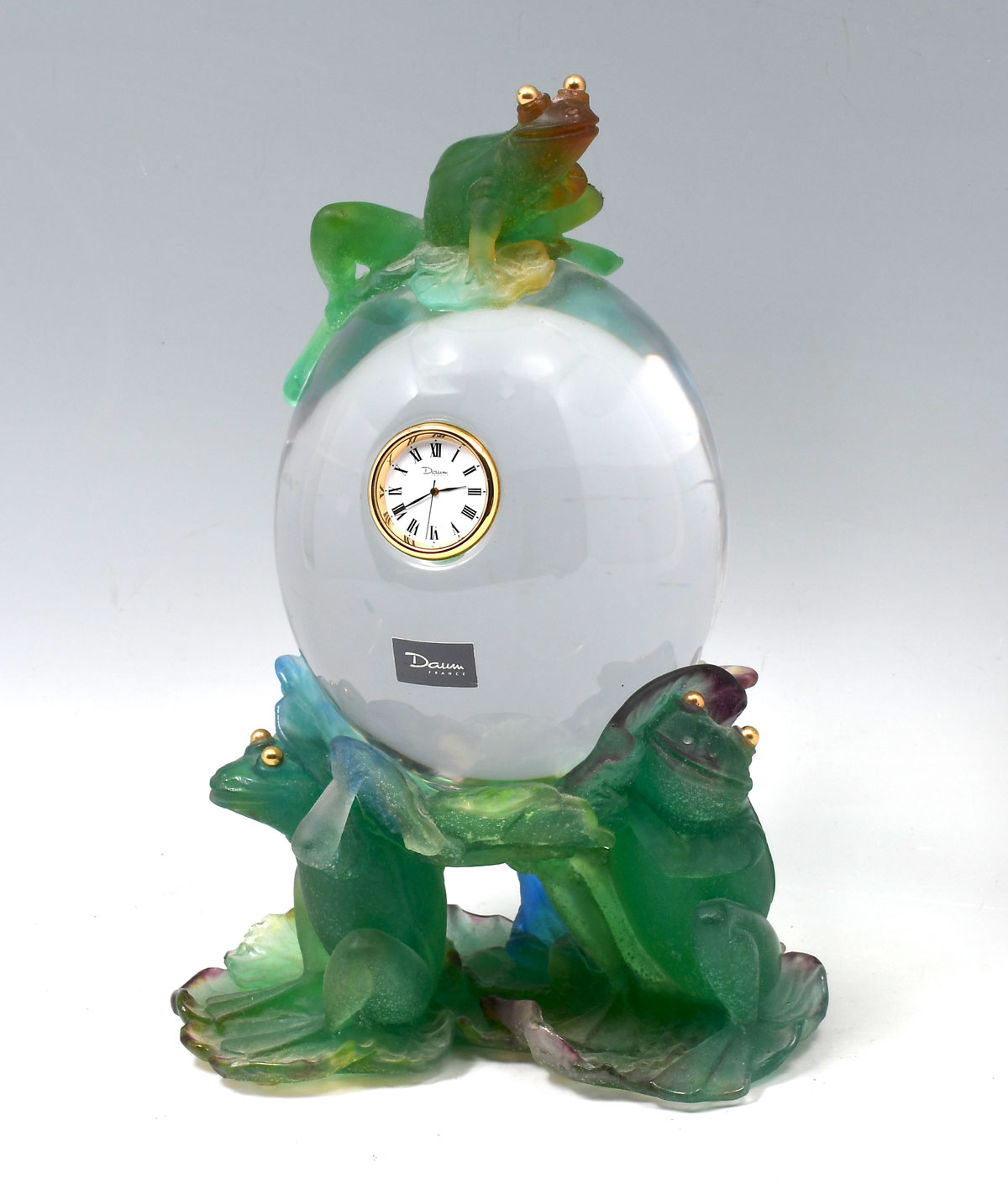FRENCH DAUM CRYSTAL PATE OF VERRE