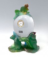 FRENCH DAUM CRYSTAL PATE OF VE