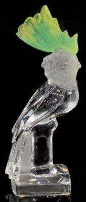 FRENCH DAUM NANCY GLASS COCKAT