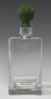 FRENCH DAUM PATE DE VERRE CACT