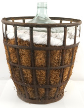 FRENCH 'DEMIJOHN CARBOY' WINE