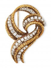 FRENCH DIAMOND, PLATINUM AND 1