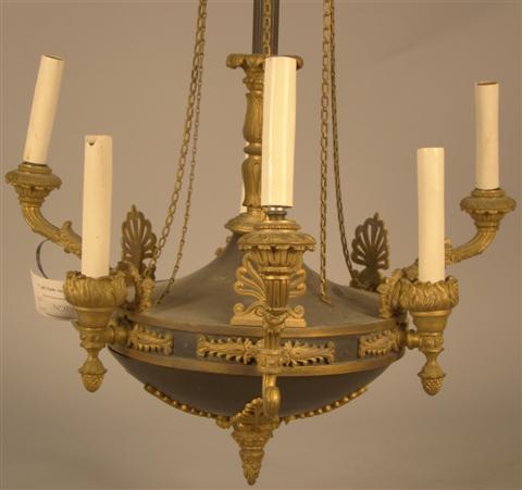 FRENCH DIRECTOIRE FIVE LIGHT