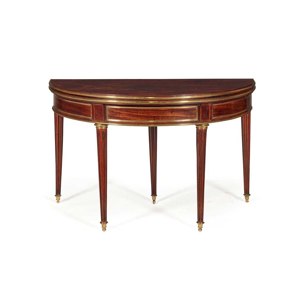 FRENCH DIRECTOIRE MAHOGANY AND