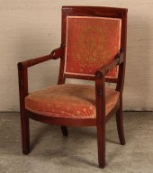FRENCH DIRECTOIRE STYLE MAHOGA