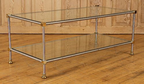 FRENCH DIRECTOIRE STYLE STEEL BRASS