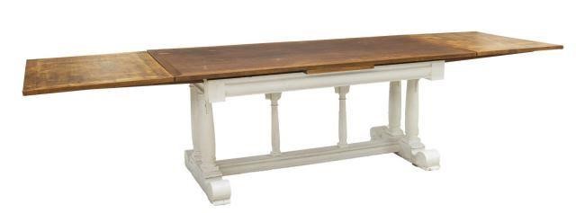 FRENCH DRAW-LEAF EXTENSION DINING