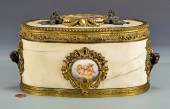 FRENCH DRESSER BOX W/ BRONZE O