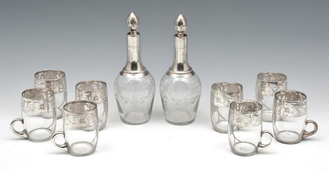 FRENCH DRINKS SET, 10 PC.French