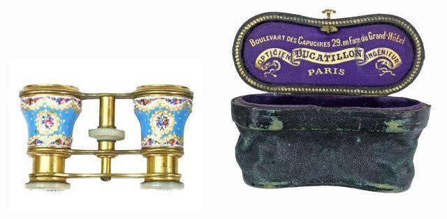FRENCH DUCATILLON ENAMEL & MOP