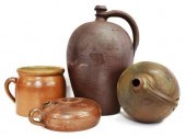 FRENCH EARHTENWARE POTTERY: JU