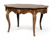 FRENCH EBONIZED BOULLEWORK SAL