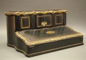 FRENCH EBONY VENEER WRITING BO